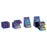 Zengaz Cube ZL-12 Royal Jet (EU-S6) - Jet Flame Lighters Bundle + 48 Lighters with Cube display stand