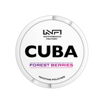 16mg CUBA White Nicotine Pouches - 25 Pouches