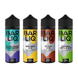 0mg Bar Liq shortfill 120ml (70VG/30PG) - UK VAPE SQUAD