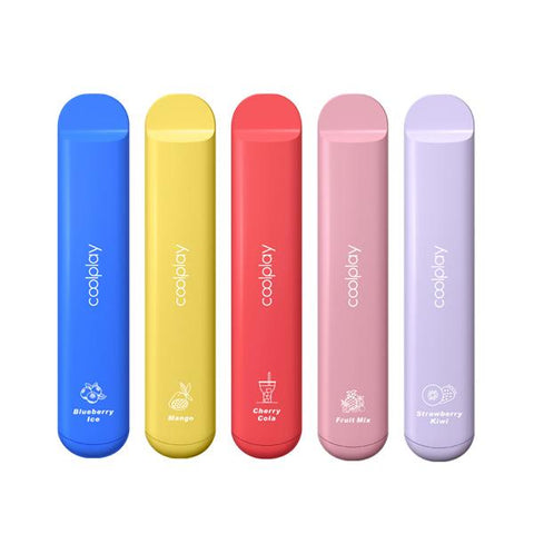 20mg Coolplay X15 Disposable Vape Pod 575 Puffs