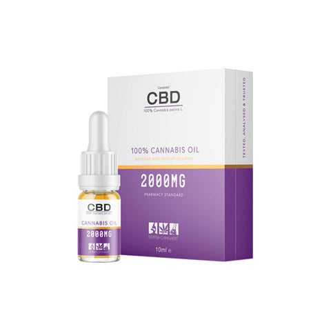 CBD by British Cannabis 2000mg CBD Cannabis Oil - 10ml