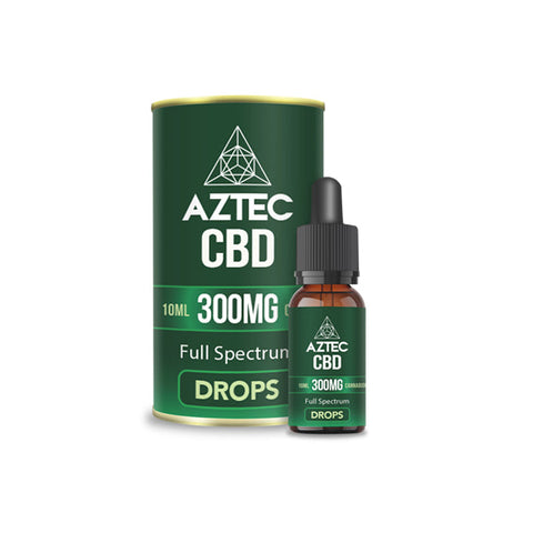 Aztec CBD Full Spectrum Hemp Oil 300mg CBD 10ml