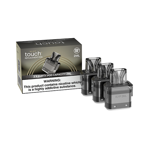 VLYP touch Empty Replacement Pods Pack Of 3 - 2ml