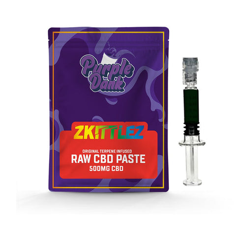 Purple Dank 1000mg CBD Raw Paste with Natural Terpenes - Zkittlez (BUY 1 GET 1 FREE)