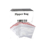 Zipper Branded 40mm x 60mm Clear Baggies